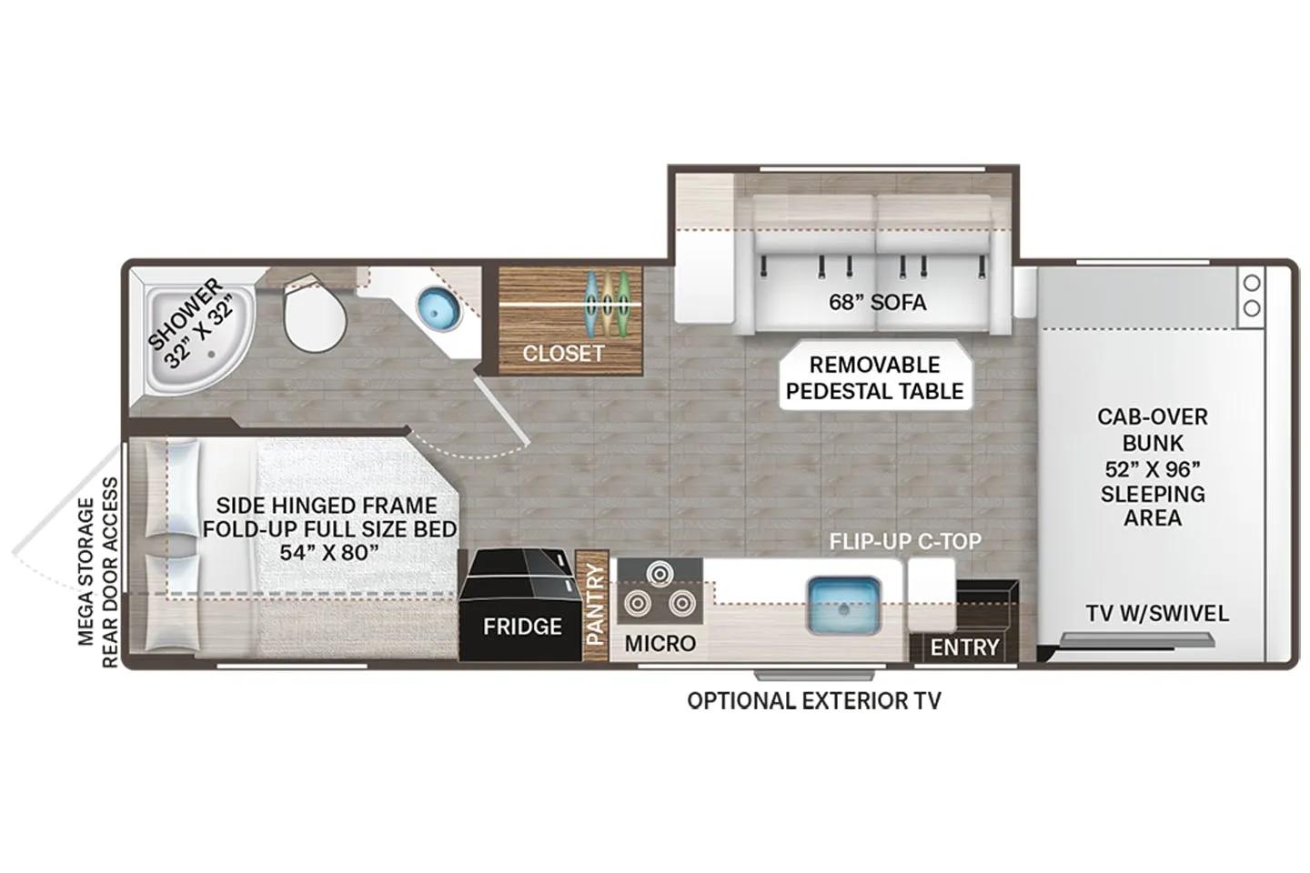 Chateau 26X · Floor Plan