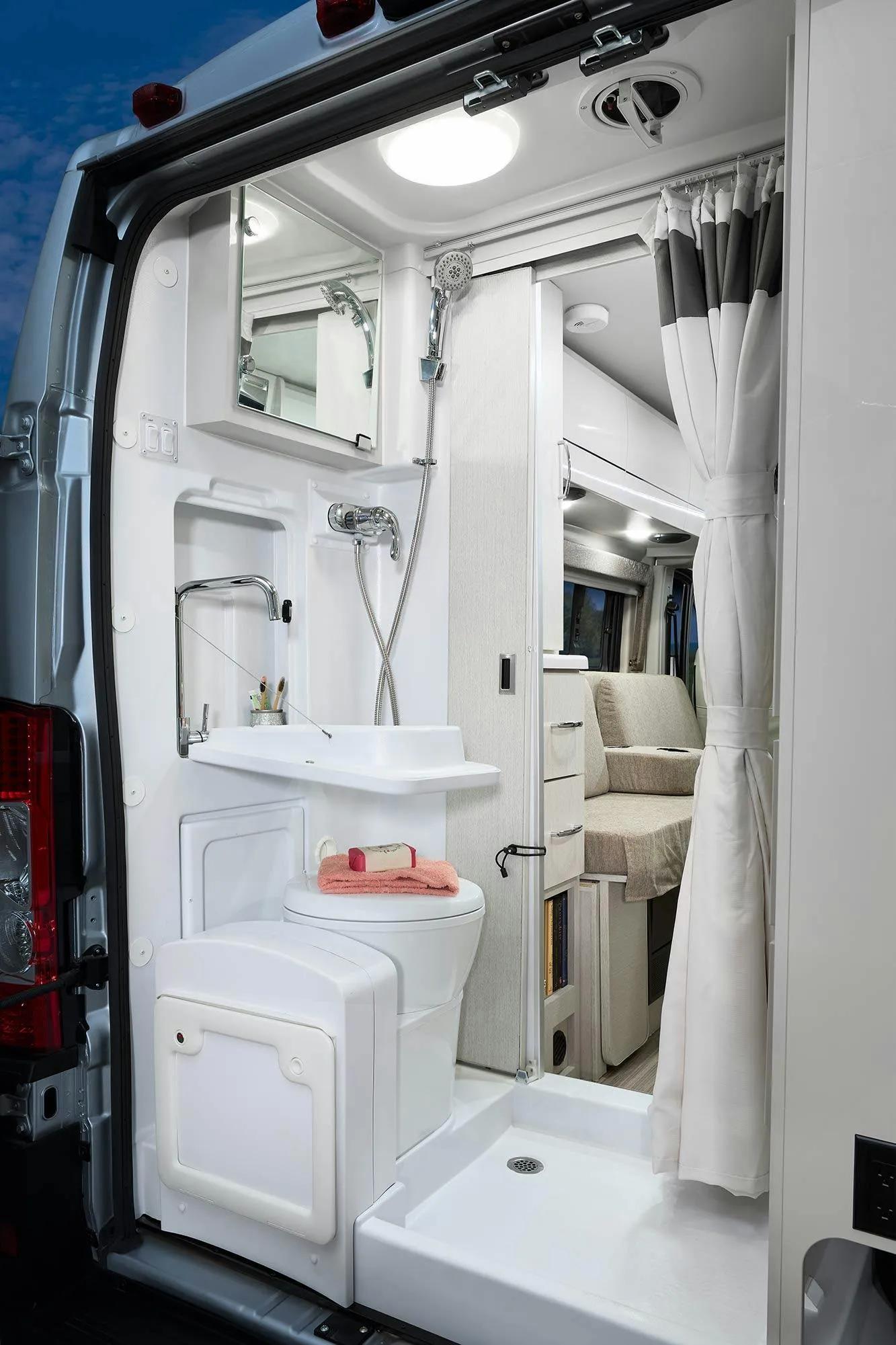 2022 Rize Class B Interior Bathroom