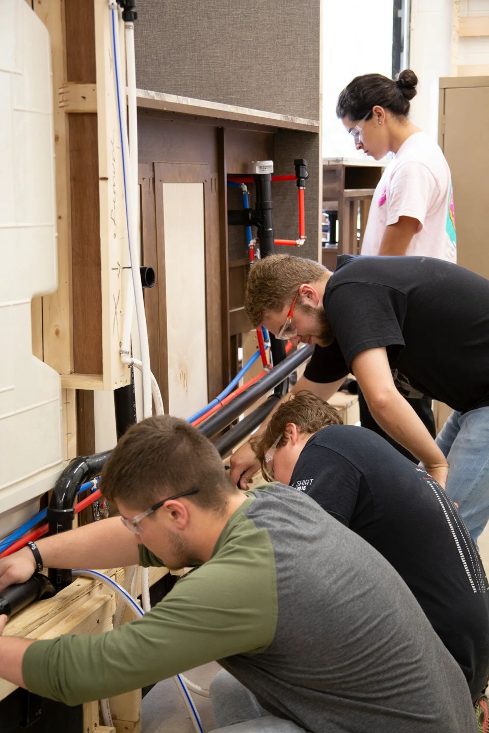 Students Working on the Line_5790