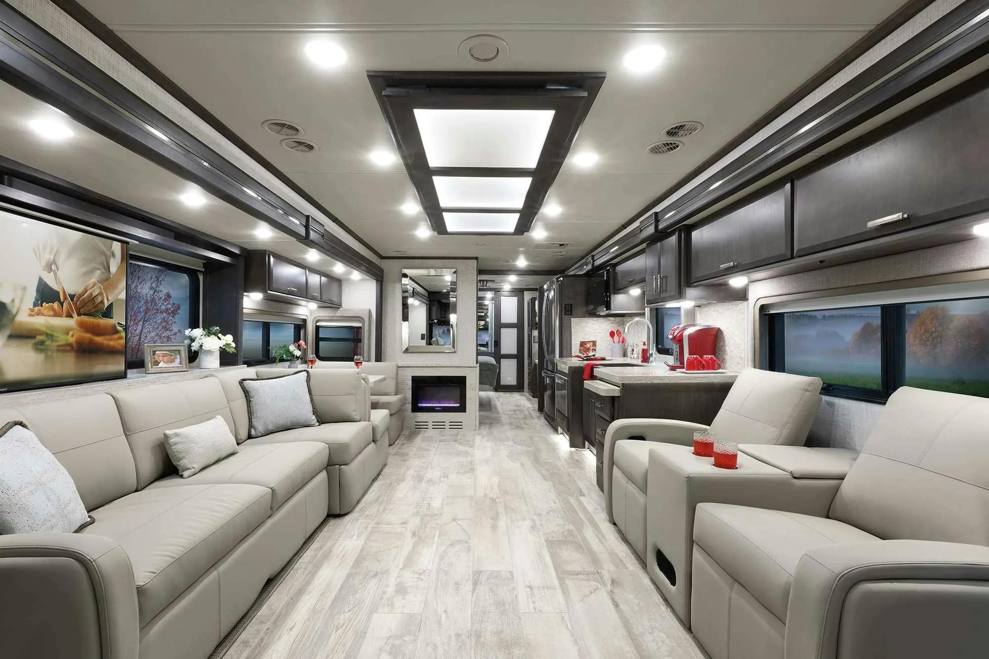 Tuscany Class A Diesel 2022 45MX Interior