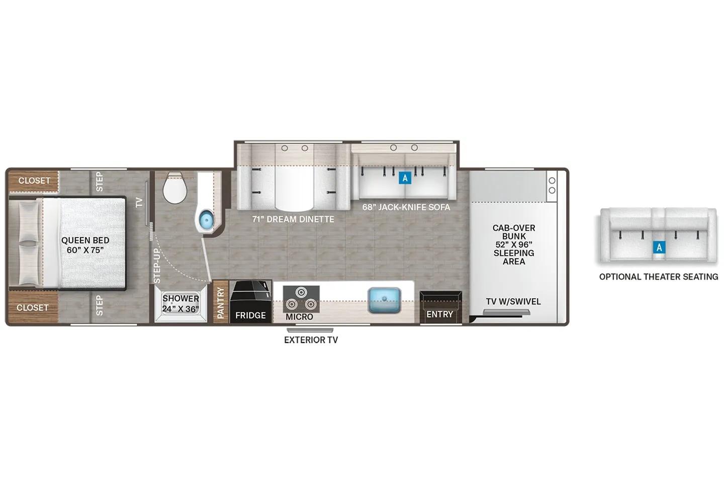 Four Winds 31M · Floor Plan