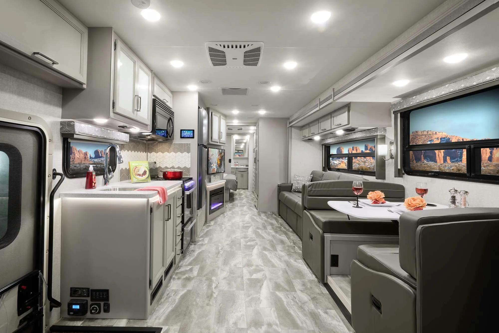 2022 Thor Windsport Class A RV 35M Front to Back - Luxury Collection™ Venice Stone